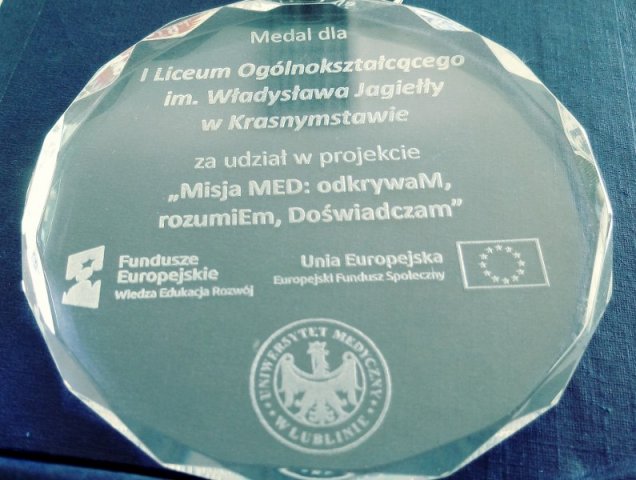 Finał projektu medycznego „Misja MED.”